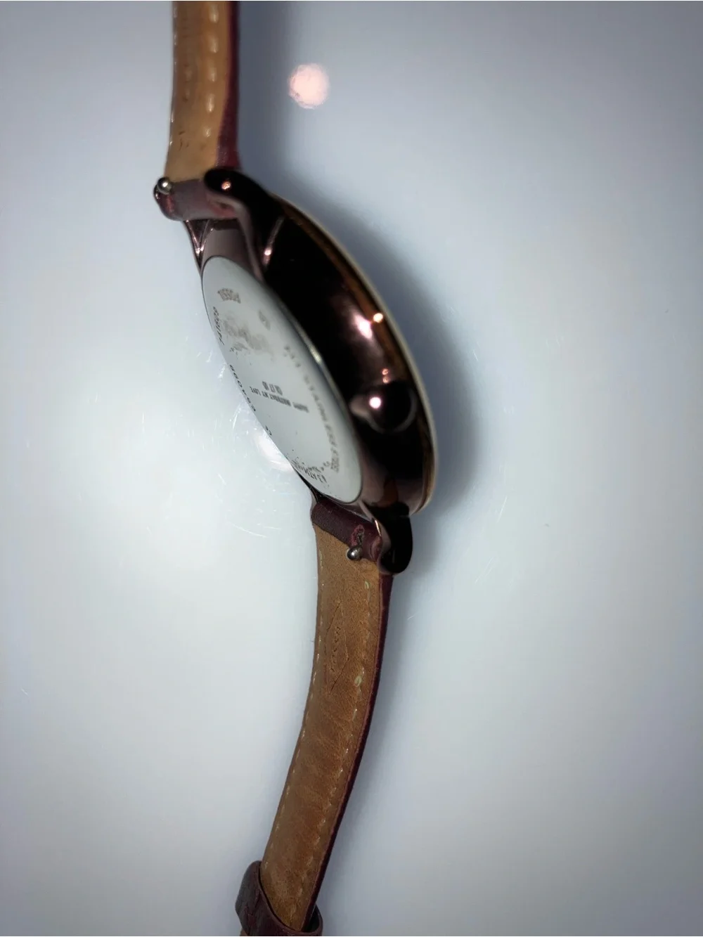Fossil Leather Strap Wristwatch